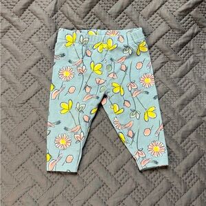 Carter's Blue Floral Kids Leggings